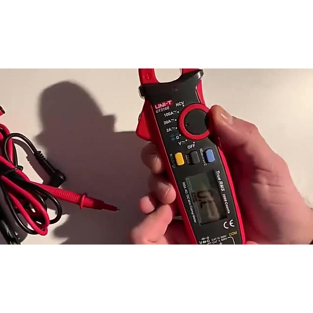UNI-T UT210E UT210A Digital Clamp Multimeter Zero mode 2000 count True ...