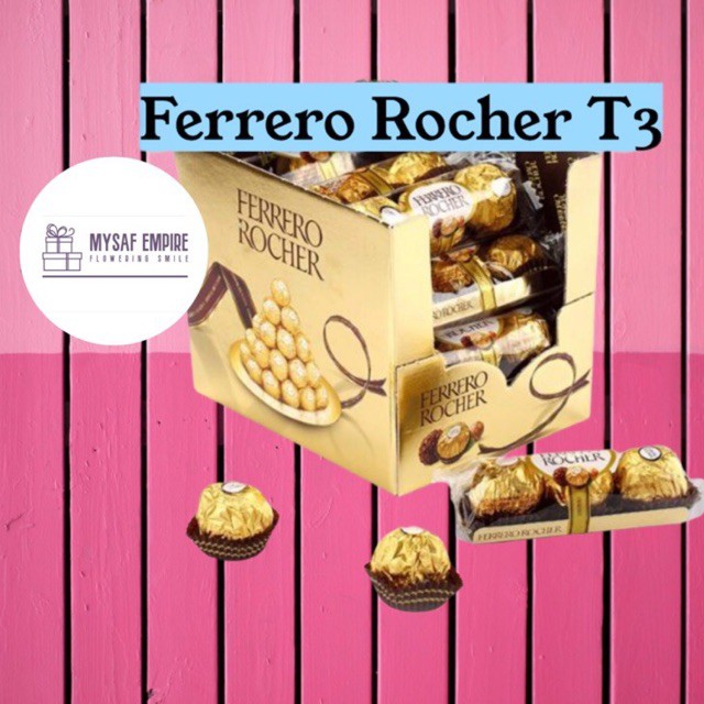 ferrero rocher t3 (ADD ON) CHOCOLATE | Shopee Philippines