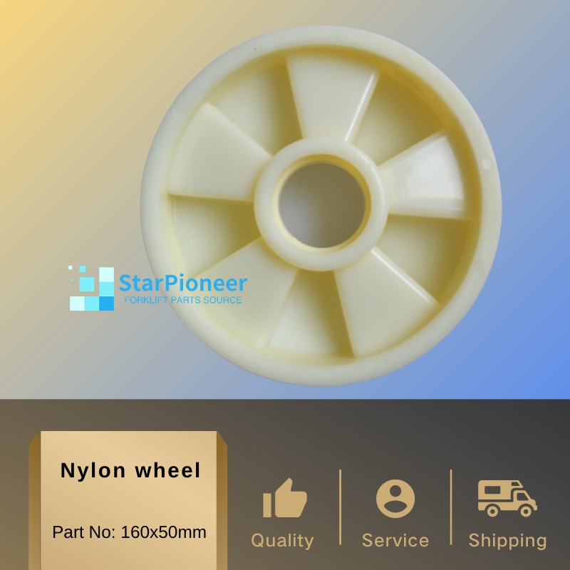 hydraulic pallet truck wheels hand pallet truck wheel 160x50 mm White