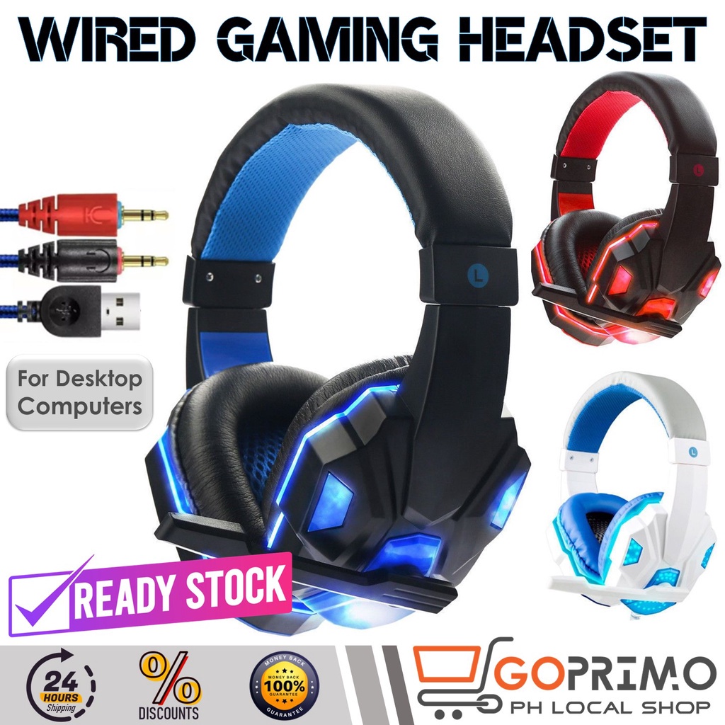 red dragon headset USB Gaming Headset PC Game Headphone 7.1 Surround ...