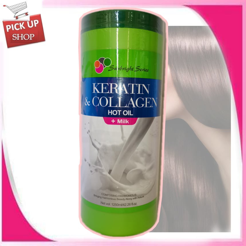 Hair Mask Keratin Conditioner Keratin with Collagen Hot oil plus Milk