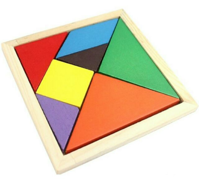 Wooden Tangram Puzzle 2 Sizes - Educational toys | Shopee Philippines