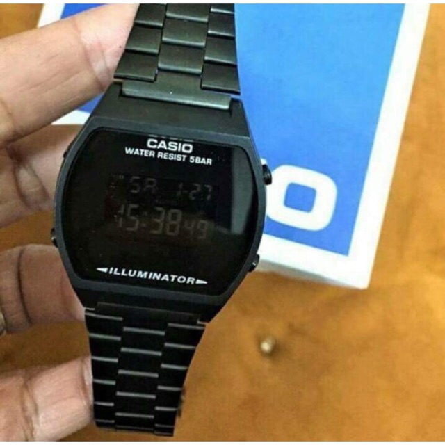 Casio classic outlet watch black