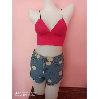 Korean Bralette Top Padded Plus Size Bra TayTay Tiangge Crop Top