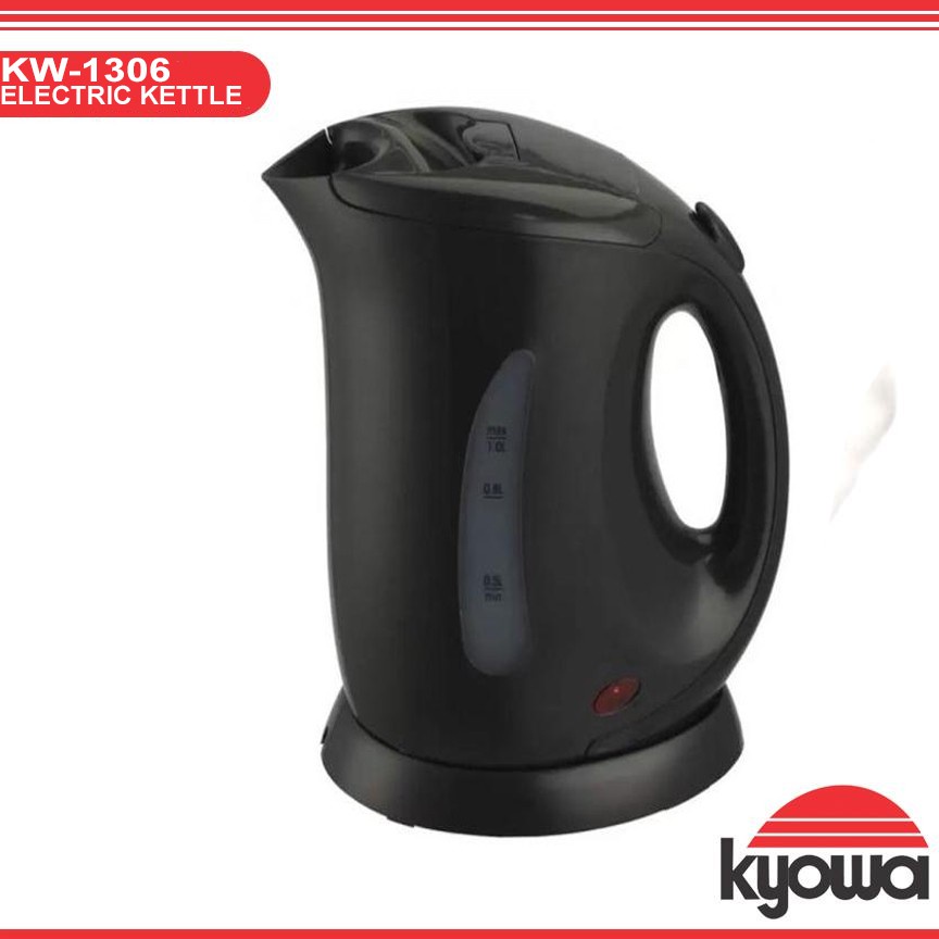 Pagbebenta ng clearance Kyowa KW1306 Electric Kettle 1.0L (Black