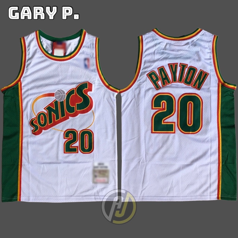 Gary Payton Retro Supersonics Jersey 90s Style Fan Art Sticker for Sale by  acquiesce13