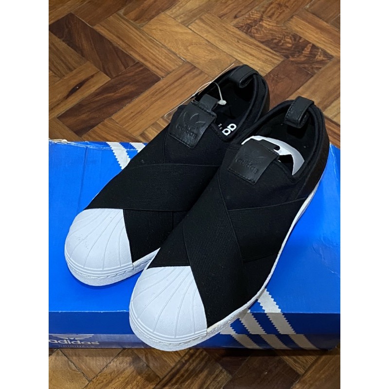 Adidas superstar shop slip on size