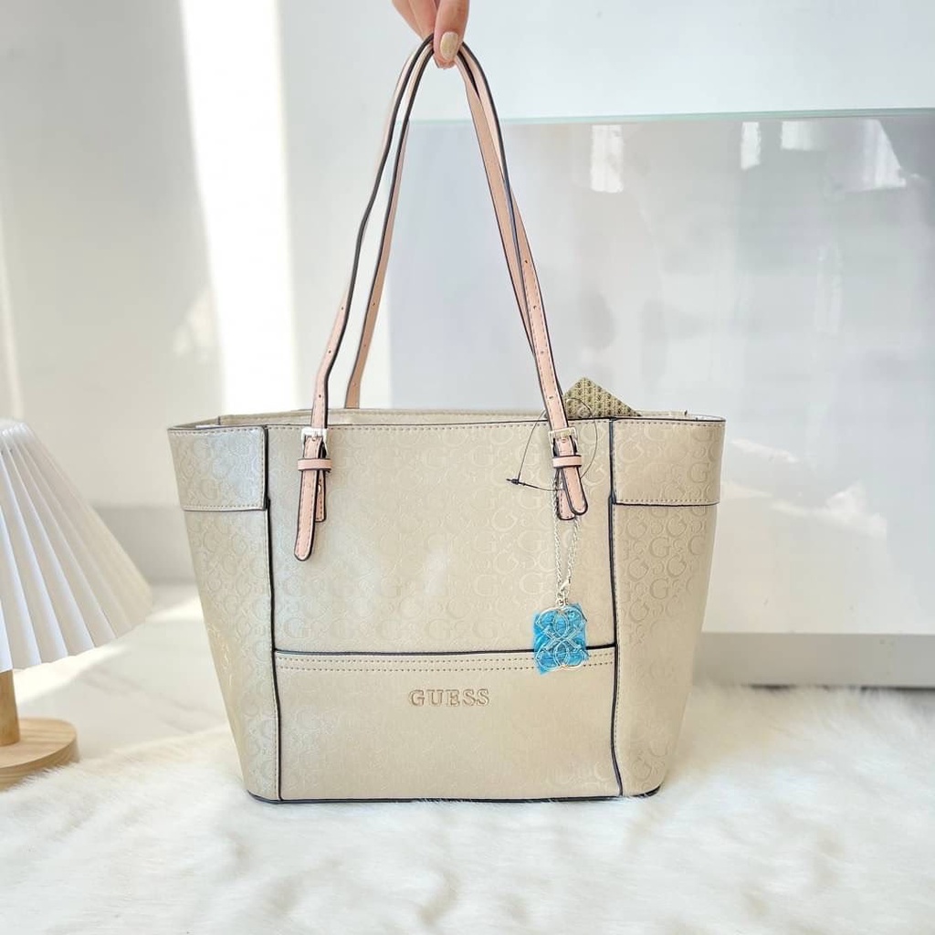 Guess Delaney Large Tote Bag Mini Large Size Shopee Philippines