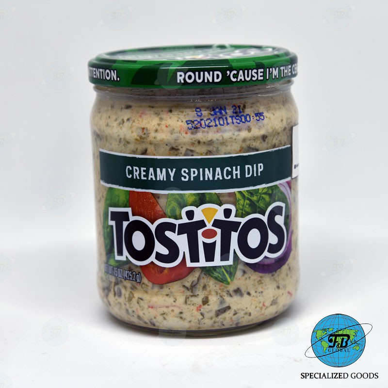 TOSTITOS CREAMY SPINACH DIP (425.2g) | Shopee Philippines