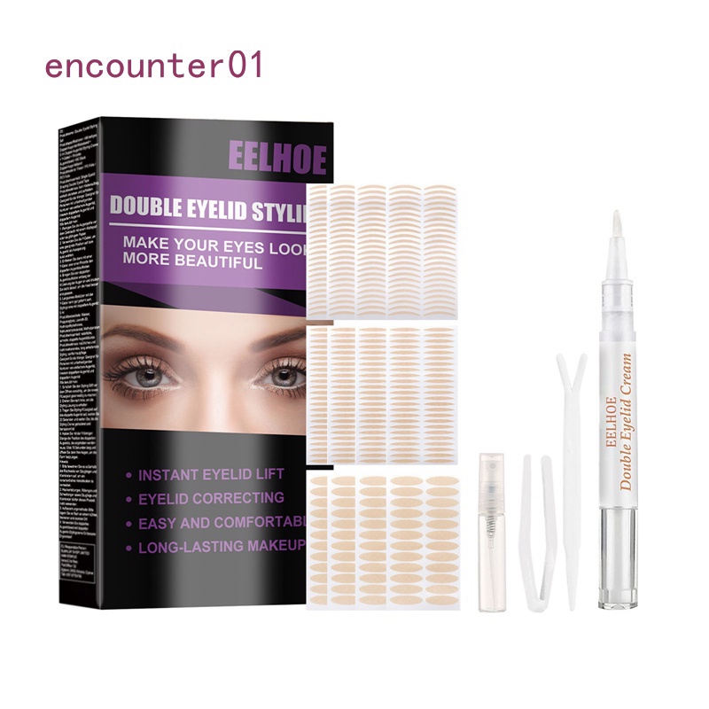 Big Eyes Eyelid Tape, Eyelid Lifter Strips With Droopy Eyelid Lift Cream, Double Eyelid Sticker
