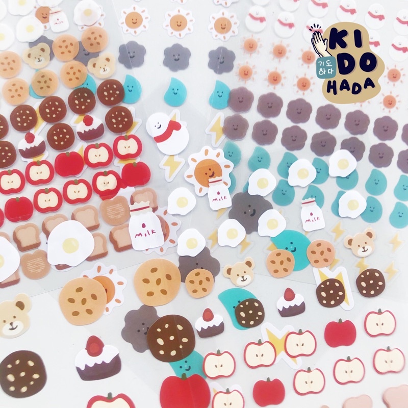 CUTE DECO SHARING STICKER for pc toploader cute unique STICKER | Shopee ...