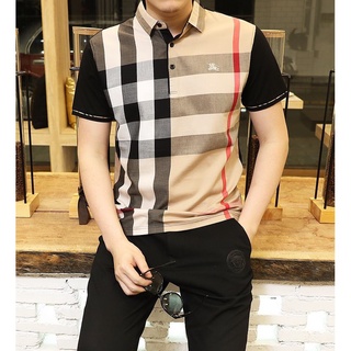 Playera discount polo burberry