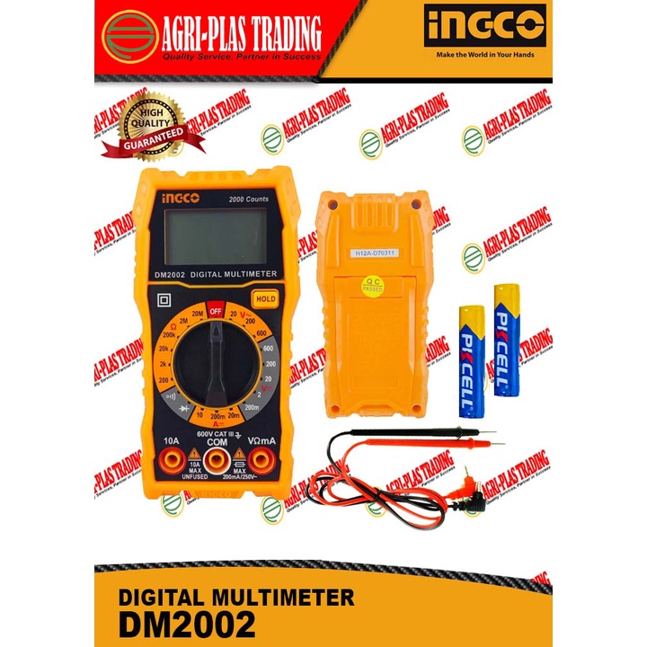 INGCO DIGITAL MULTIMETER Shopee Philippines