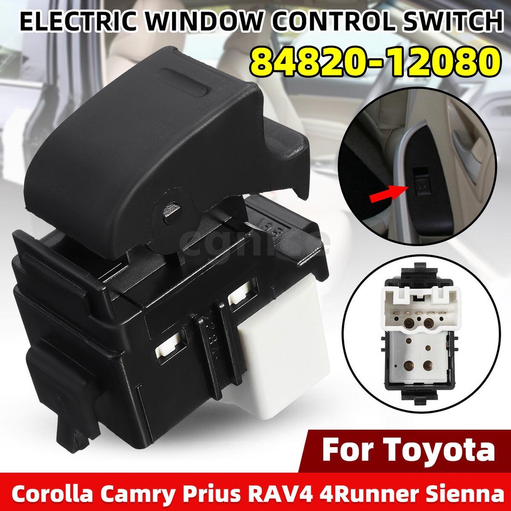 ABS Passenger Electric Power Window Control Switch For Toyota