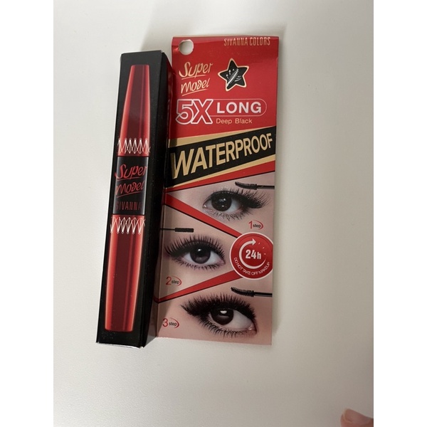 Sivanna Colors Mascara Deep black Makeup Viral Cosmetics Shopee
