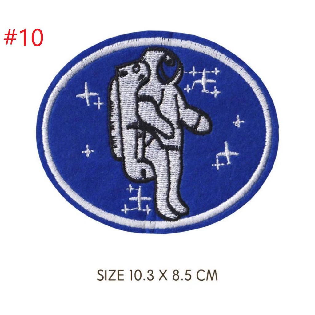 computer embroidery badge patch DIY handmade embroidered cloth patch ...