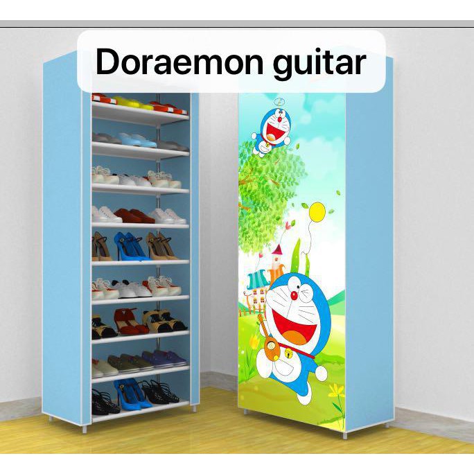 Portable Shoe Rack Portable Shoe Cabinet 9 Spaces Shoe Rack 10 Tiers ...