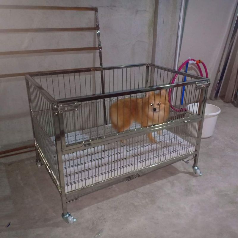 stainless Dog Cage 304 grade 2x3x2 cribtype | Shopee Philippines