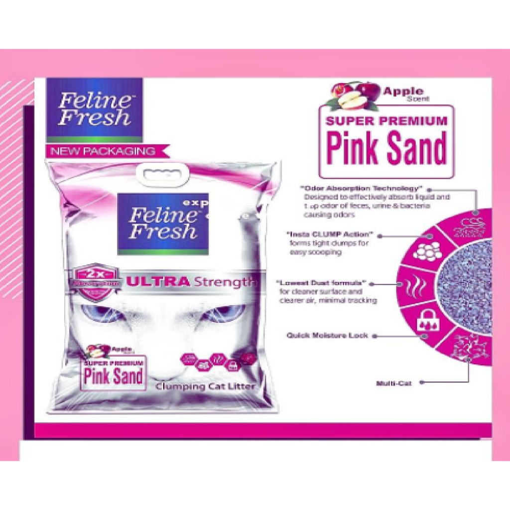 Feline fresh pink sand hotsell