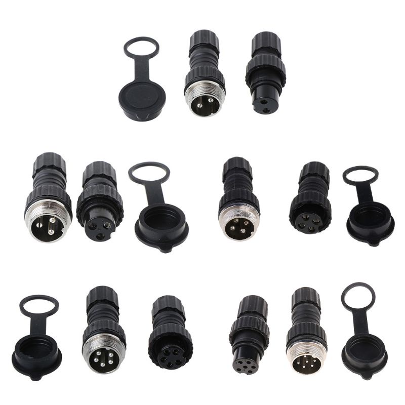 GX16 Waterproof Aviation Connector Plug Socket Sensor Encoder 2/3/4/5/6 ...