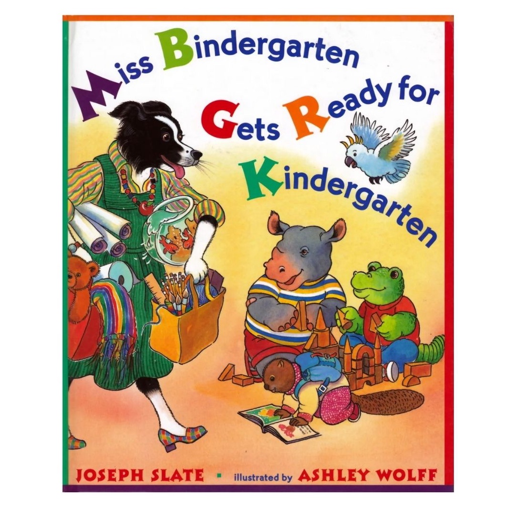 Miss Bindergarten Gets Ready for Kindergarten (matte paper, softcover ...