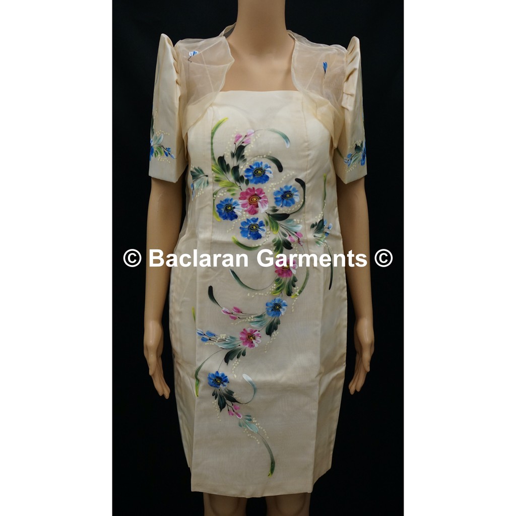 Filipiniana dress in baclaran hotsell