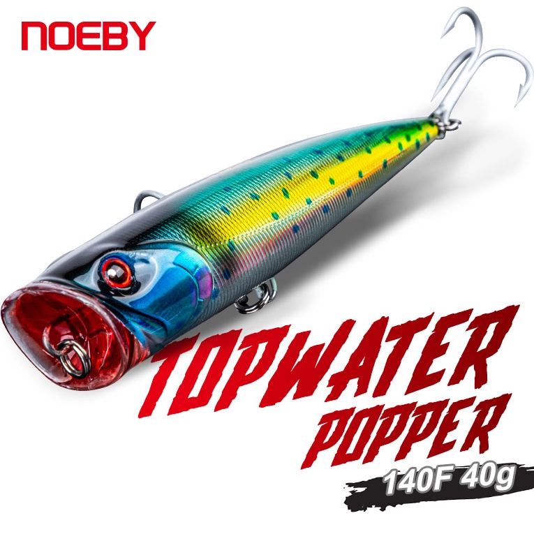 NOEBY Hard Baits 14cm 40g Topwater Lure Saltwater Popper Fishing