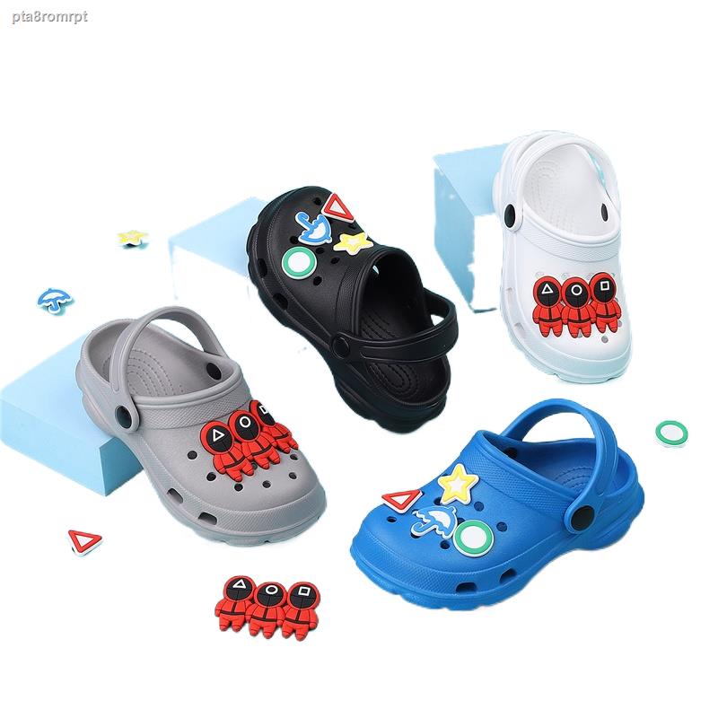 pta8romrptCrocs Classic Clog With Squid Game Jibbitz For Kids Boy ...