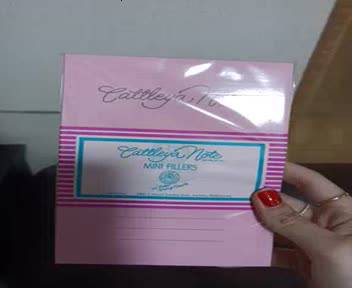5pcs Cattleya Filler Notebook Mini Fillers Refill 5 x 7