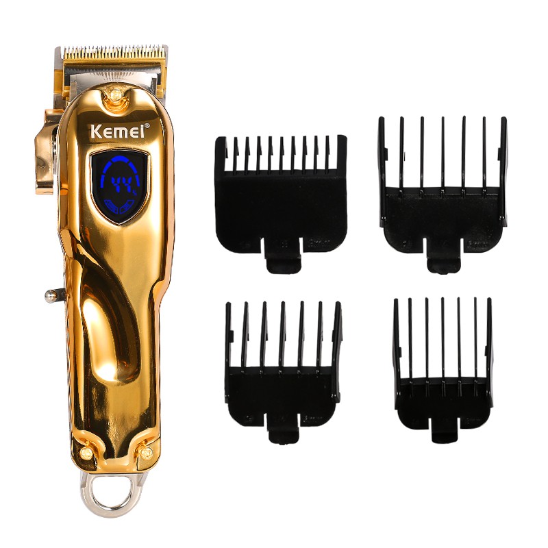 Kemei Professional Hair Clipper Hair Trimmer Rechargeable Barber Mens