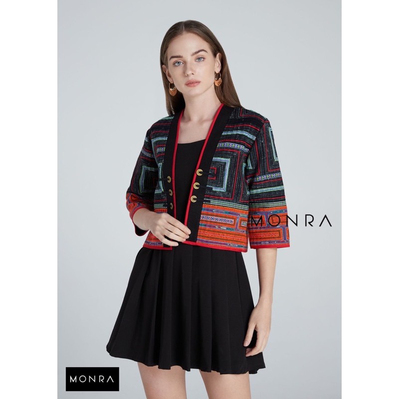 MONRA | Cruise Collection Hill Tribe Jacket Hemp Cloth Lanna Coat ...