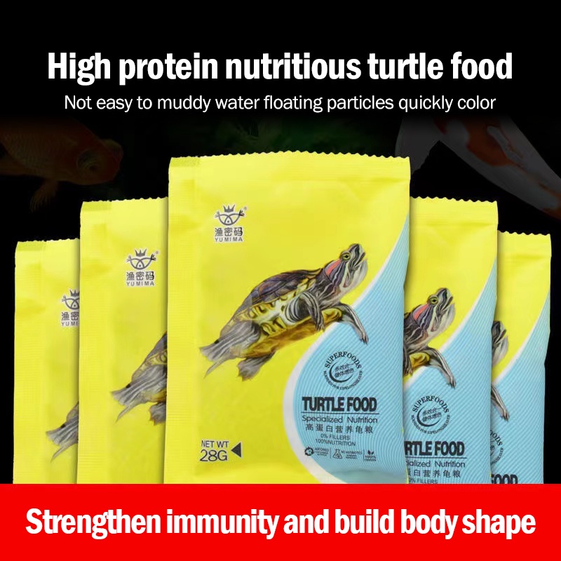 YUMIMA Turtle Food Turtle Stick High Protein 28g 120g | Shopee Philippines