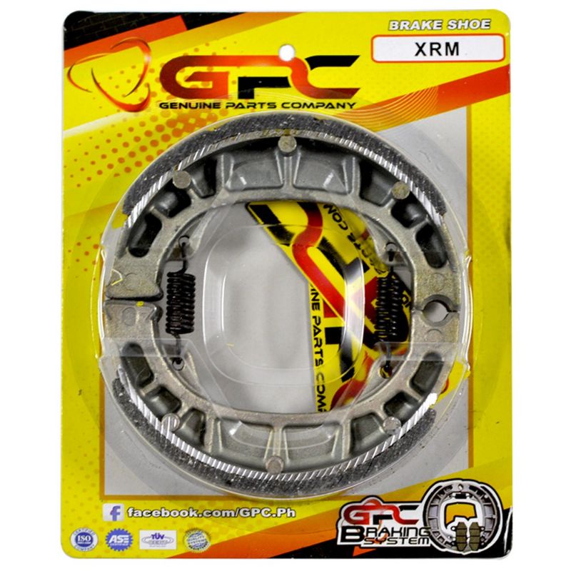 GPC All Models of XRM Wave C100n Raider J RS 125 Smash Shogun XR125 Shooter Rear Brake Shoe Shopee Philippines