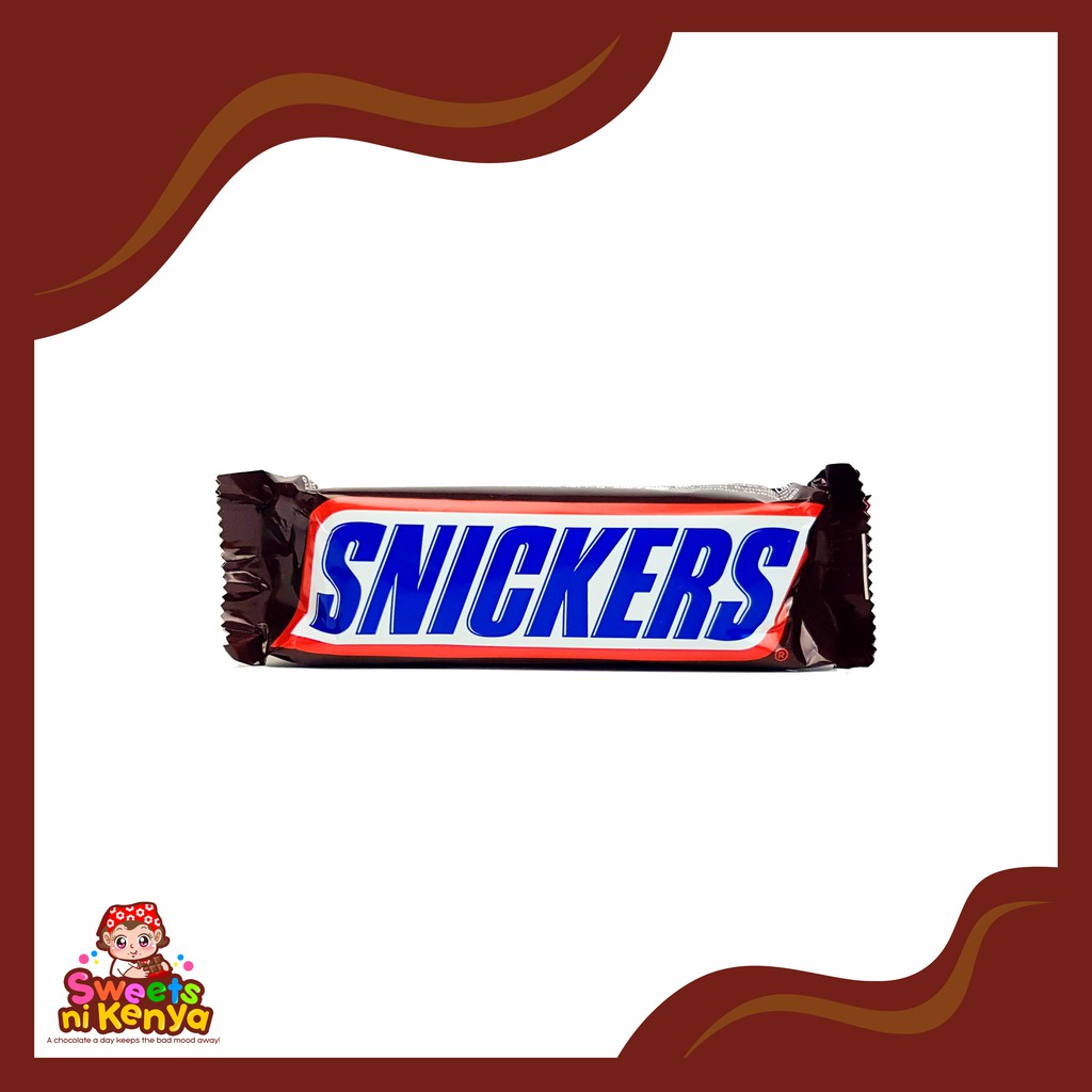 Snickers Chocolate Bar 50g Shopee Philippines