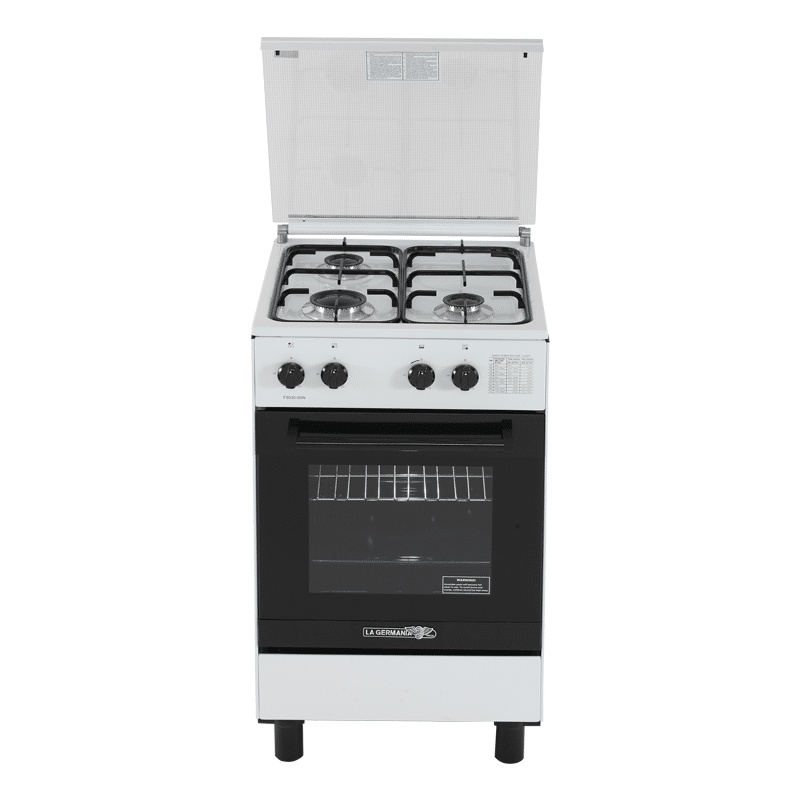 La Germania Gas Range FS 530 00W (1 Large, 2 Medium Gas Burners
