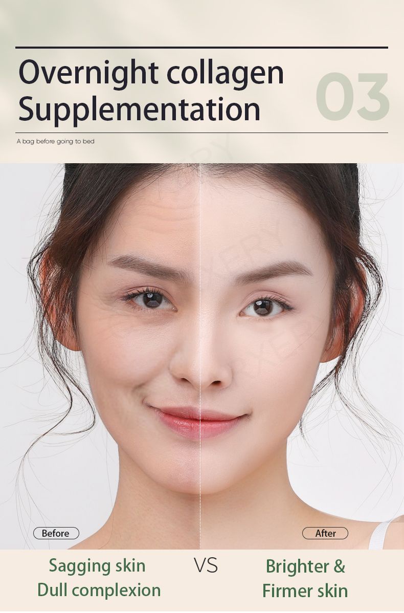 【Official Original】QUARXERY Collagen Firming Sleeping Mask Jelly