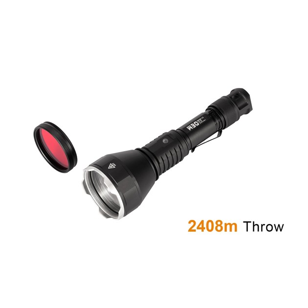 Acebeam W30 Ultrathrow and Diving Handheld LEP Flashlight w/ 21700