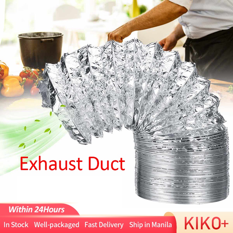 Flexible Foldable Universal Aluminum Foil Exhaust Duct Adiabatic Duct