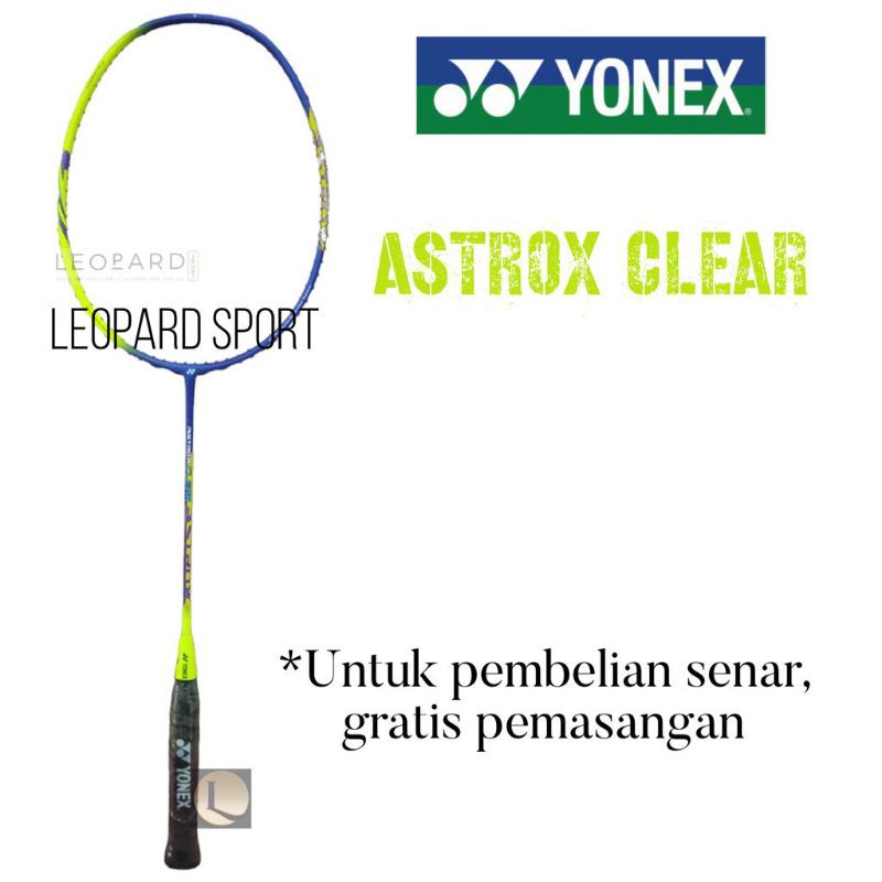 Yonex Astrox Clear Badminton Racket / Badminton Racket | Shopee Philippines