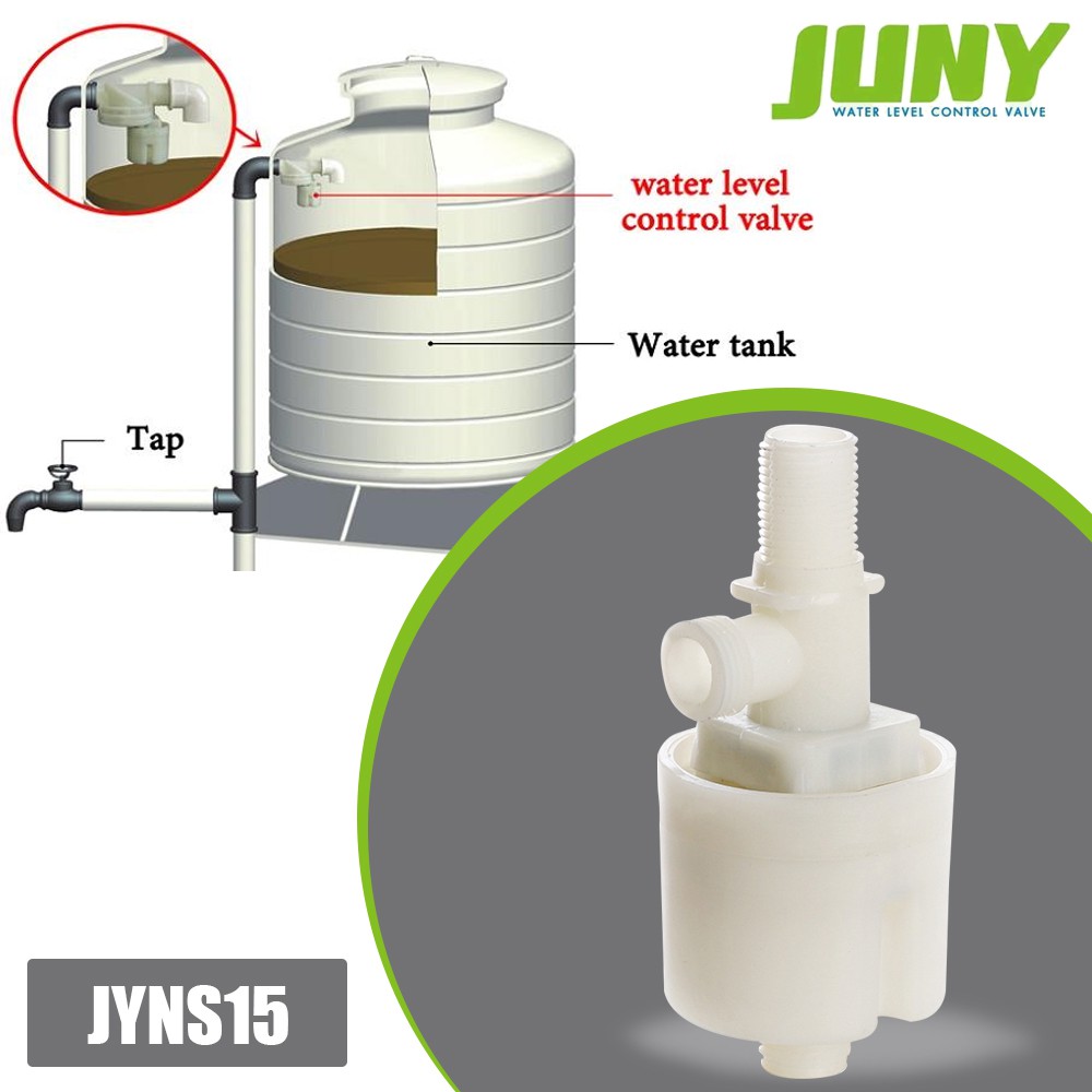 Asian Deals JUNY Automatic Water Level Control Valve Inside and Outside Type, Tank Valve