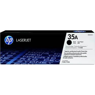 HP 35A CB435A Black Original LaserJet Toner Cartridge | Shopee Philippines