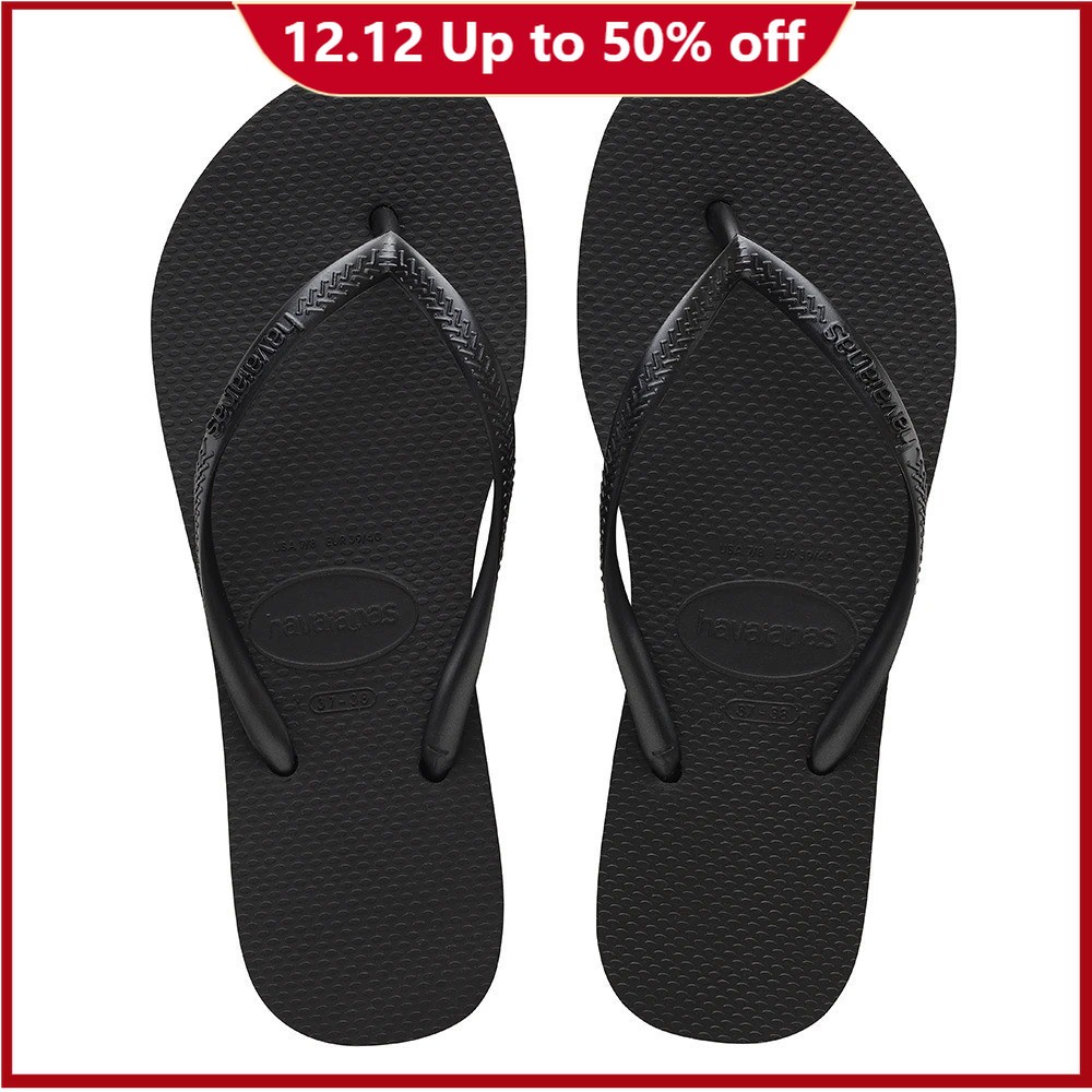 Havaianas on sale plain black