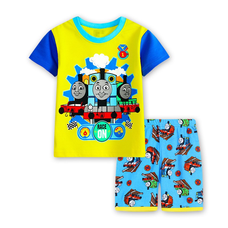 Thomas and his friends Pajamas Boys Kids Pyjamas Clothes Cotton ...