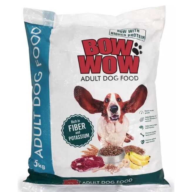 5KG BOW WOW DOG FOOD 2KG PUPPY FOOD BAG Shopee Philippines