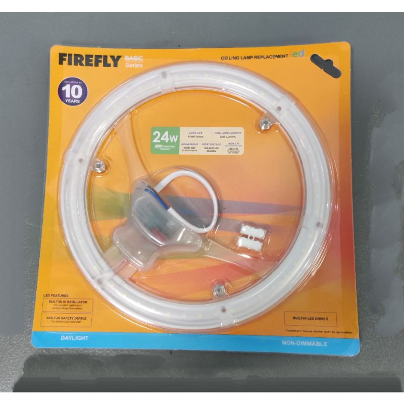 FIREFLY Basic Series LED Circular (LED Ceiling Lamp Replacement) 24 ...