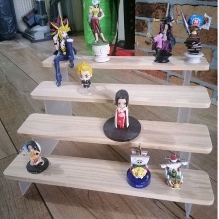 12inch mini display rack 4 shelves for toys, glass cabinets, displays ...