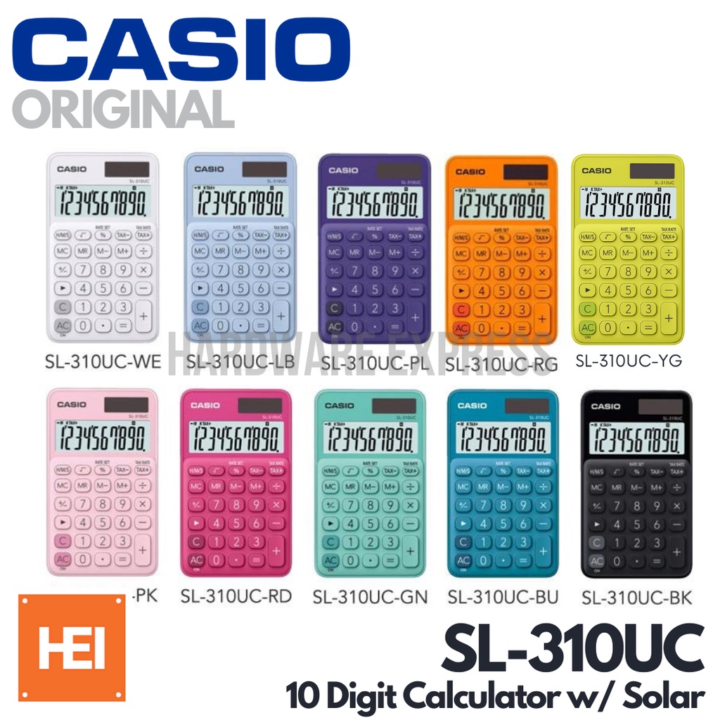 Casio 10 digit discount calculator