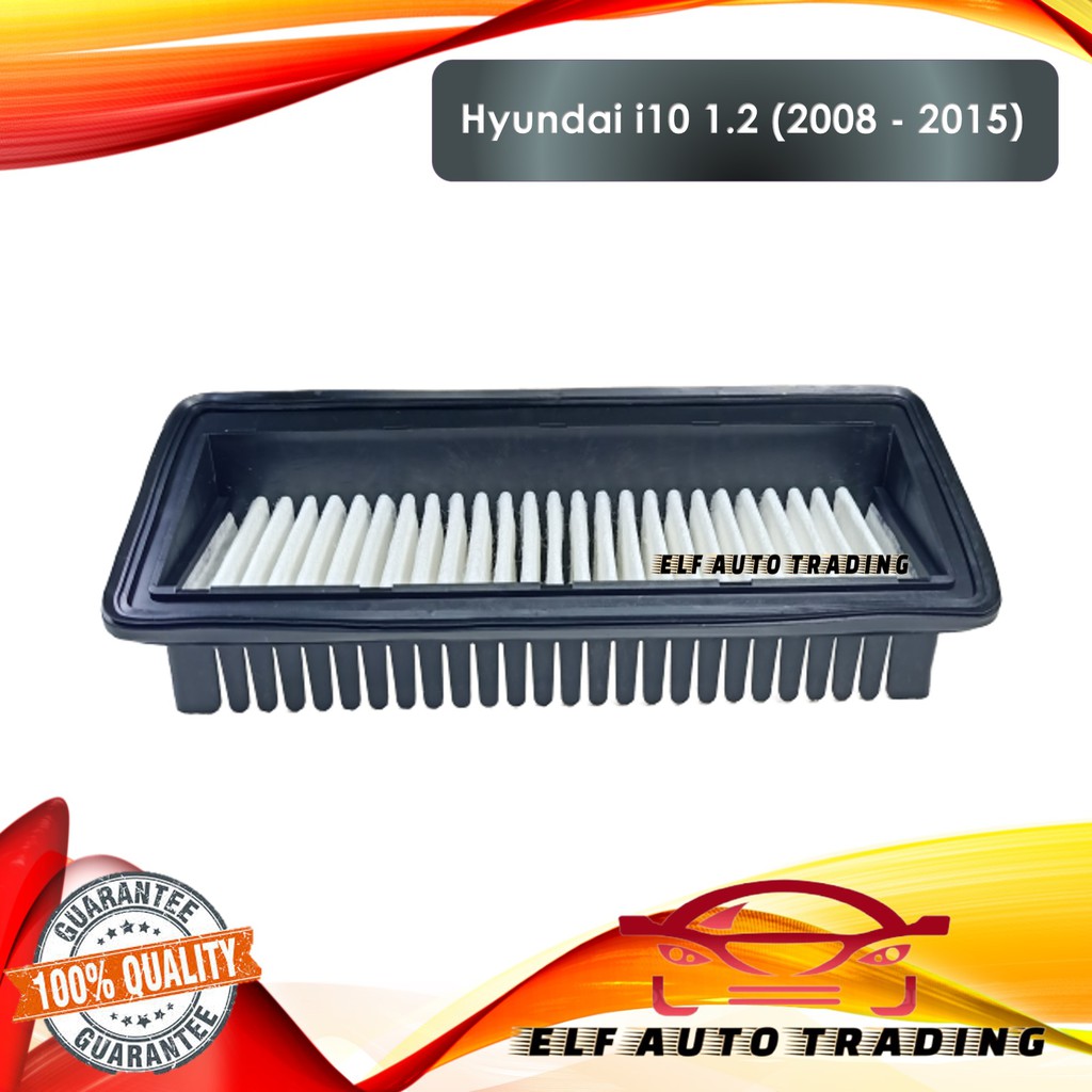 BMC 10-13 Hyundai I10 1.0L Replacement Panel Air Filter main image 1