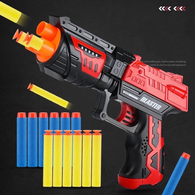 Best Shop Soft Bullet Toy Gun for Kids – Safe Shooting Blaster with 12 ...
