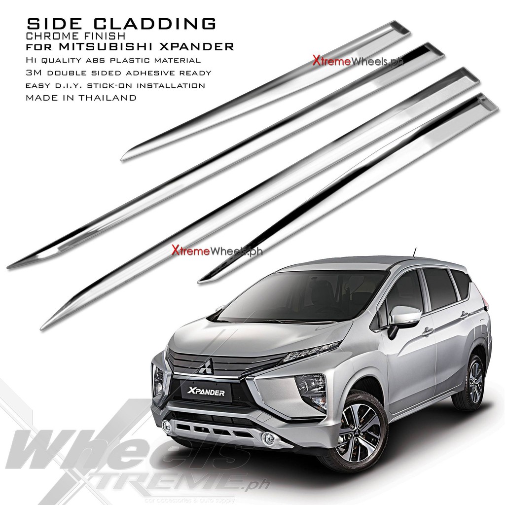 Xpander Glx Gls / Gls sport/Cross 2019-2025 Chrome Door Side moulding ...